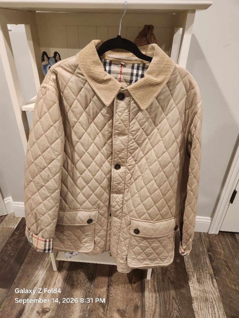 Burberry Men's Quilted Jacket